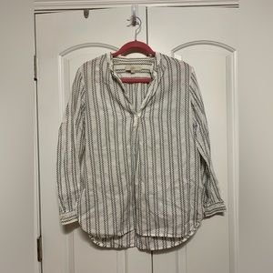 LOFT B/W Blouse S